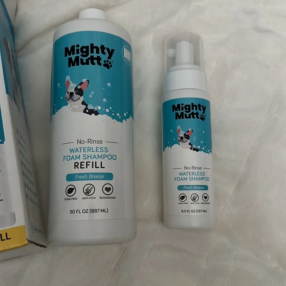 Mighty Mutt Waterless Shampoo for dogs